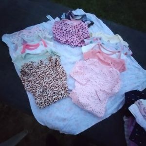 Lot of 0-3, 3, 3-6 month mix baby girl